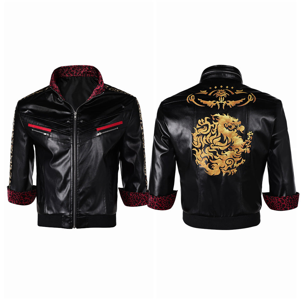 Final Fantasy Cloud Strife schwarz Jacke Cosplay Kostüm