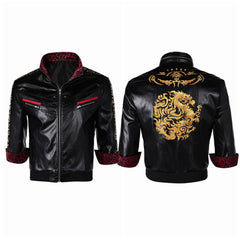 Final Fantasy Cloud Strife schwarz Jacke Cosplay Kostüm