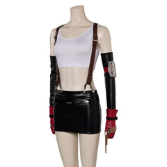Final Fantasy Tifa Lockhart weiß Kostüm Set Cosplay Outfits