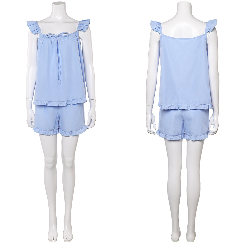 Freakier Friday Lily Davies blau Schlafanzug Cosplay Outfits