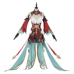 Genshin Impact Alice Kostüm Cosplay Karneval Outfits