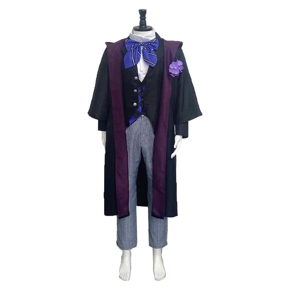 Gregory Violet Cosplay Kostüm Kuroshitsuji Gregory Outfits