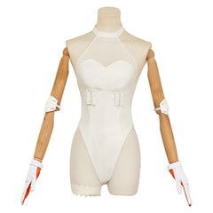 Gunsmith Bitch weiß Outfits New Panty & Stocking with Garterbelt(2025) Gunsmith Cosplay Kostüm