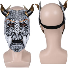 Hannya Maske Latex Helm Cosplay Mottoparty Maskerade