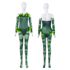 Harley Quinn Poison Ivy aka Pamela Isley Jumpsuit Cosplay Kostüm