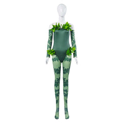 Harley Quinn Poison Ivy aka Pamela Isley Jumpsuit Cosplay Kostüm