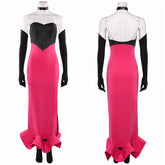 Hazbin Hotel 2025 Angel Dust rot Kleid Anthony Cosplay Kostüm