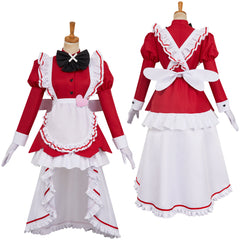 Hazbin Hotel 2025 Carmilla Carmine Dienstmädchen Outfits Hellaverse Carmilla Cosplay Kostüm
