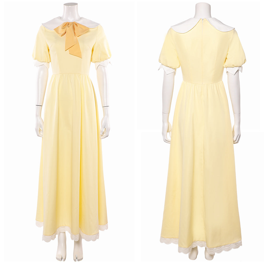 Hazbin Hotel 2025 Husk gelb Kleid Husker Cosplay Outfit
