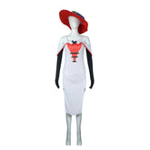 Hazbin Hotel Lucifer Morningstar Crossplay webliches Kostüm Set