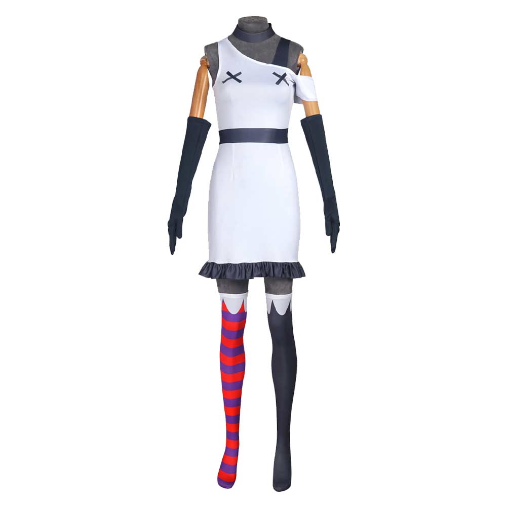 Hazbin Hotel Vaggie Cosplay Kostüm Halloween Karneval Outfits