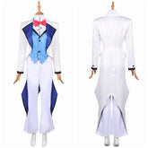 Hazbin Hotel Vox Hellaverse Vincent weiß Kostüm Cosplay Outfits