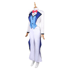 Hazbin Hotel Vox Hellaverse Vincent weiß Kostüm Cosplay Outfits