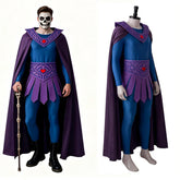 He-Man lila blau Kostüm Set Masters of the Universe Cosplay Outfit