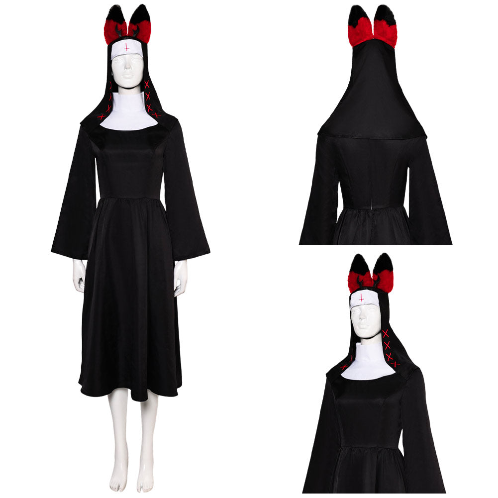 Hell's Greatest Nun Alastor Cosplay Hazbin Hotel Alastor Kostüm