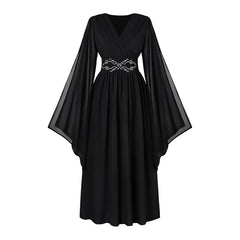 Renaissancerobe Hexe Mittelalterkleid Renaissance Gewand Latverian Halloween Karneval Kostüm