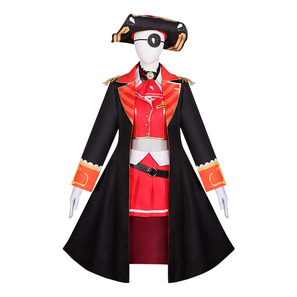 Houshou Marine Kostüm Set hololive Houshou Marine Cosplay Outfit