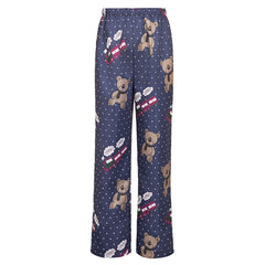 Huntrix Rumi Pyjamahose KPOP Demon Hunters Rumi Cosplay Freizeithosen