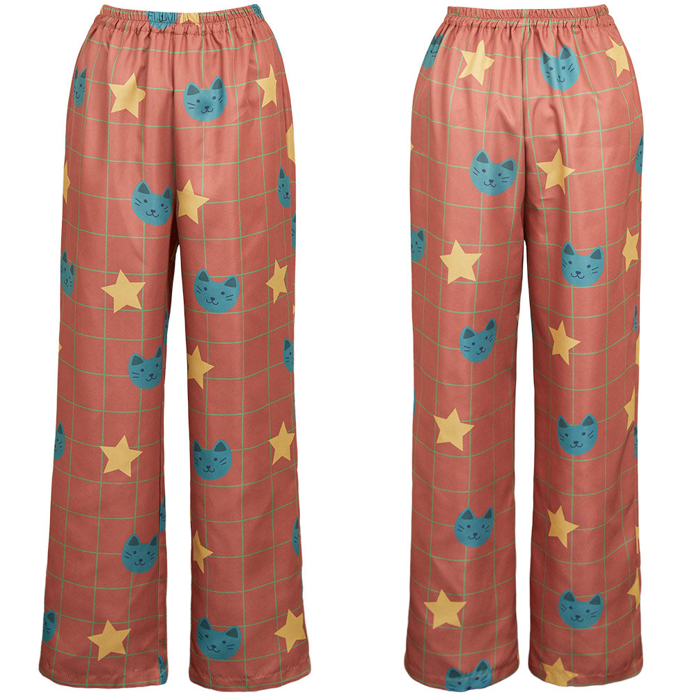 Huntrix Rumi Pyjamahose Kpop Demon Hunters Rumi Schlafhose Cosplay Outfits