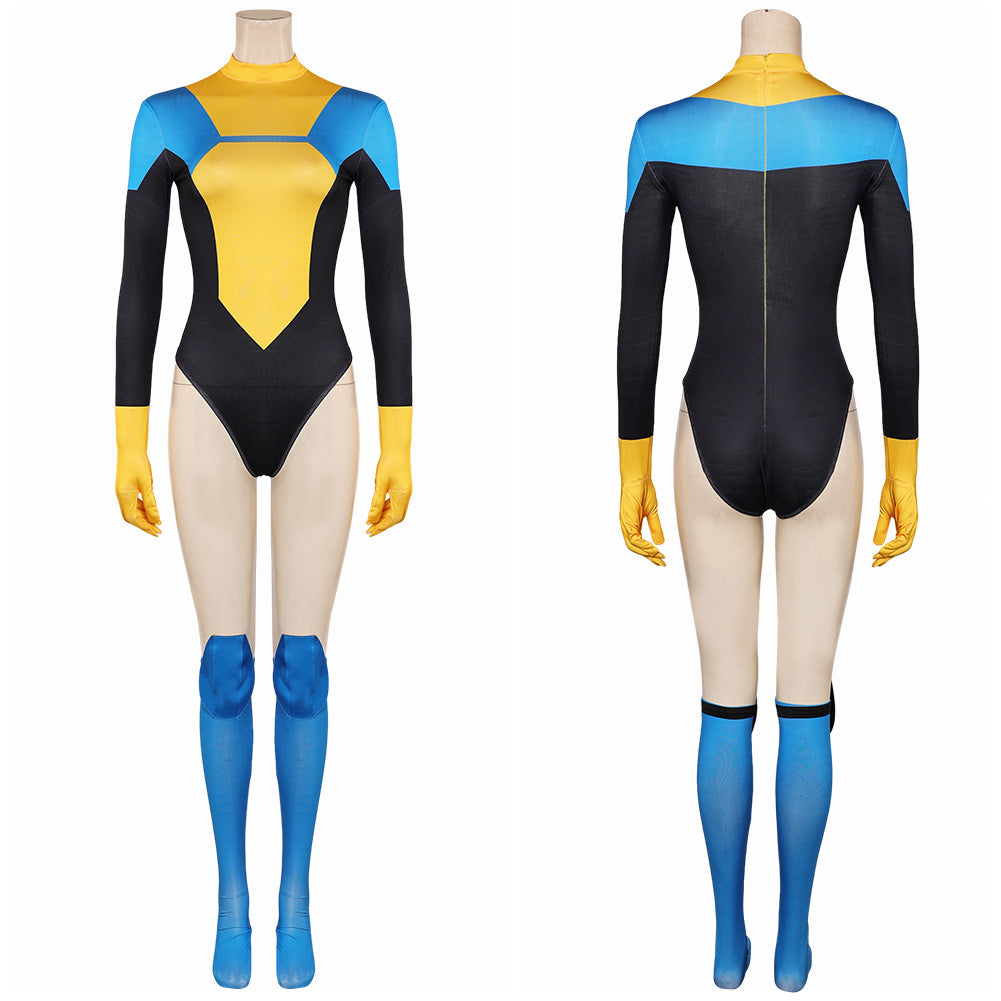 Invincible Terra Grayson Jumpsuit Cosplay Outfits