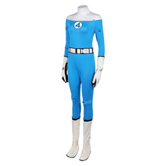 Invisible Woman Sue Storm Jumpsuit The Fantastic Four: First Steps Cosplay Outfits