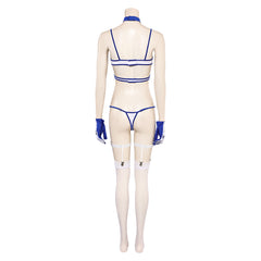 Invisible Woman Susan "Sue" Storm-Richards weiß Badeanzug 2tlg. Bademode Cosplay Outfits