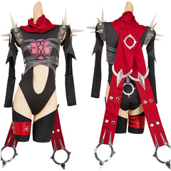 Invisible Woman Susan Storm rot Kostüm Cosplay Outfits