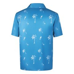 Jason Duval blau Shirt GTA 6 Jason Cosplay Outfit