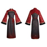 Jia Xichun rot Outfit Limbus Company Jia Xichun Cosplay Kostüm