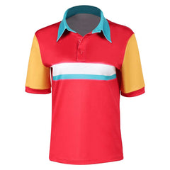 Jo rot Shirt Forgotten Island Jo Cosplay Kostüm