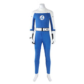 Johnny Storm Human Torch blau Jumpsuit Cosplay Outfits