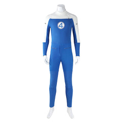 Johnny Storm Human Torch blau Jumpsuit Cosplay Outfits