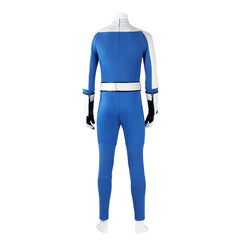 Johnny Storm Human Torch blau Jumpsuit Cosplay Outfits
