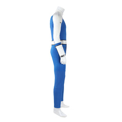 Johnny Storm Human Torch blau Jumpsuit Cosplay Outfits