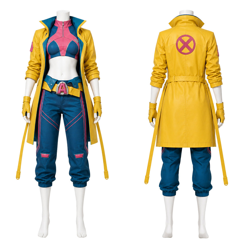 Jubilee Kostüm Set Marvel Rivals Jubilee Cosplay Outfit