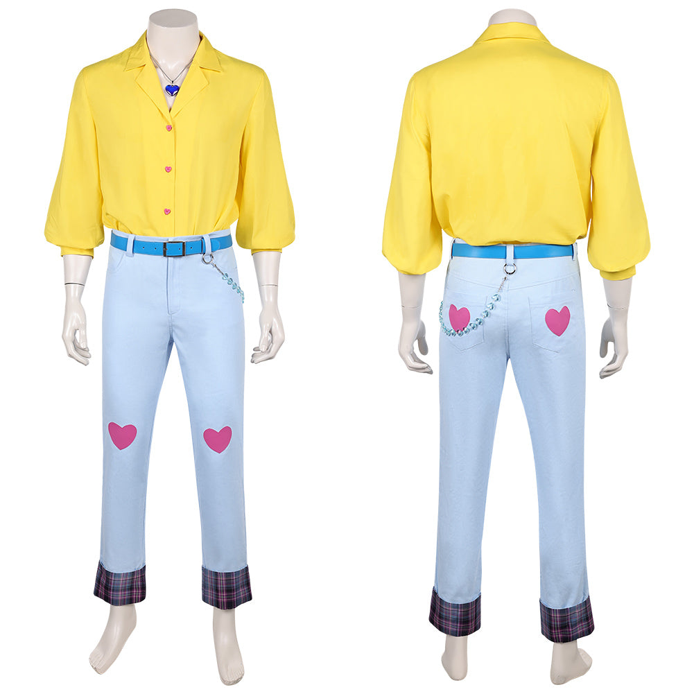 K-Pop: Demon Hunters Romance Saja gelb Kostüm Cosplay Outfits