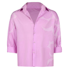 K-Pop: Demon Hunters Saja Boys Jinu rosa Hemd Cosplay Outfits