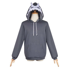 Kaiju No. 8 HIBINO KAFKA grau Hoodie auch für Alltag