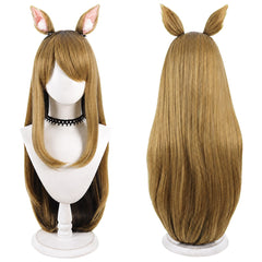 Kaoruko Nishi Hitzebeständiges Haar Chainsmoker Cat Kaoruko Nishi Cosplay Perücke