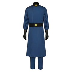 Kim Possible Dr. Drakken blau Outfit Cosplay Kostüm Set