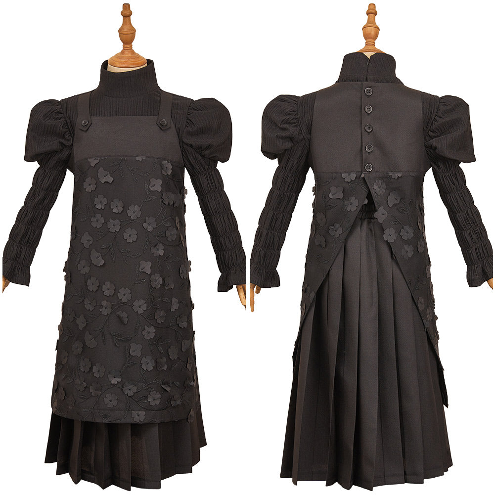 Kinder Elphaba Thropp Kostüm Wicked Elphaba Hexenkostüm Cosplay Outfits