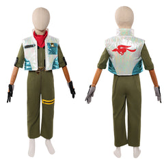 Kinder Fox McCloud Kostüm Set Super Mario Galaxy Movie Fox McCloud Outfit