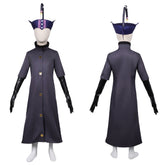 Kinder Hellaverse Baxter schwarz Kostüm Set Hazbin Hotel Baxter Cosplay Outfits