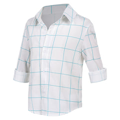 Kinder Jinu Saja weiß Shirt Kpop Demon Hunters Saja Boys Jinu Cosplay Outfits