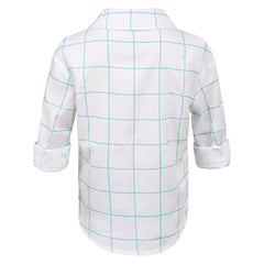 Kinder Jinu Saja weiß Shirt Kpop Demon Hunters Saja Boys Jinu Cosplay Outfits