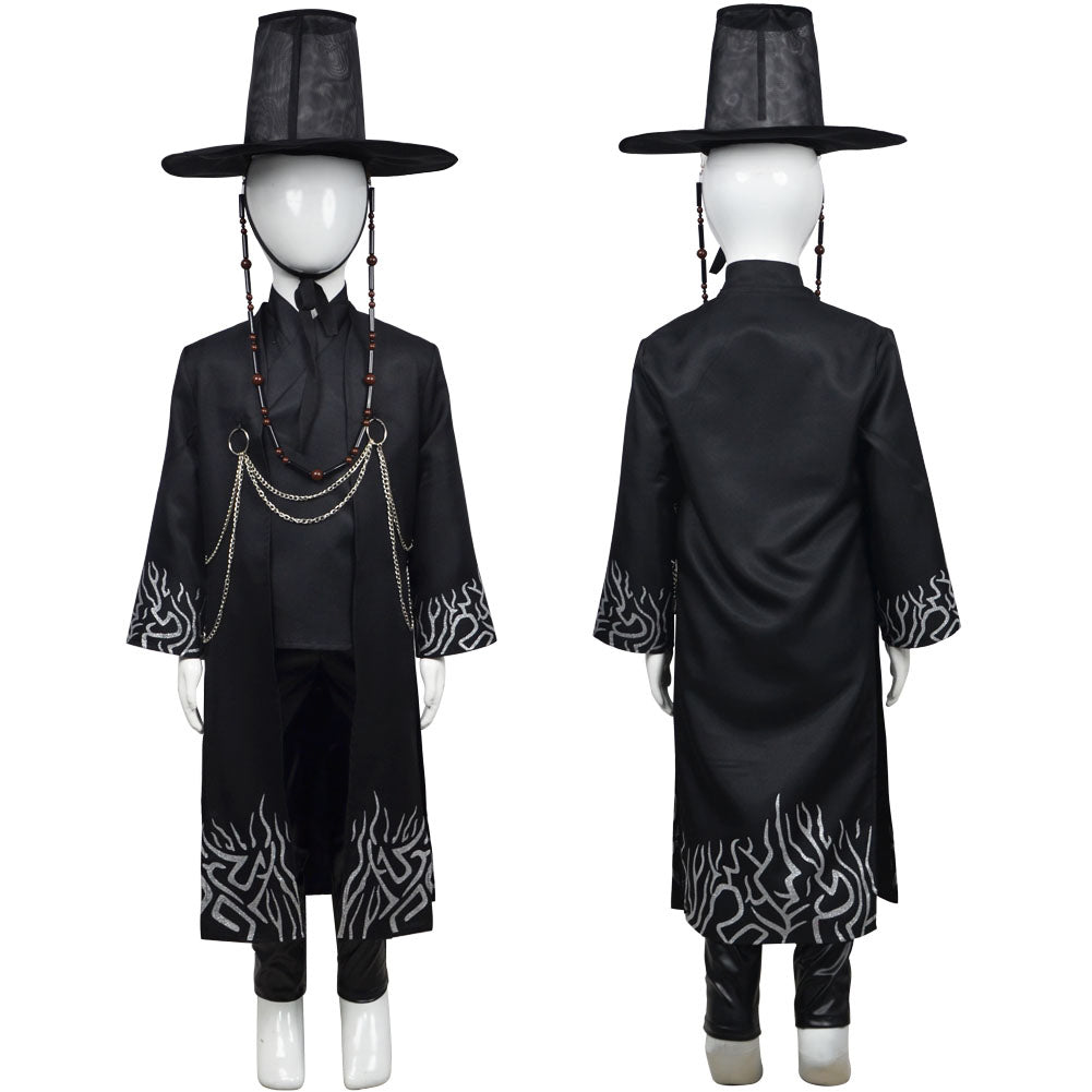 Kinder Junge Jinu Saja Kostüm Set Saja Boys Jinu Cosplay Outfits