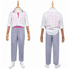 Kinder Junger Jinu Saja weiß Kostüm Set K-Pop: Demon Hunters Saja Boys Jinu Cosplay Outfits