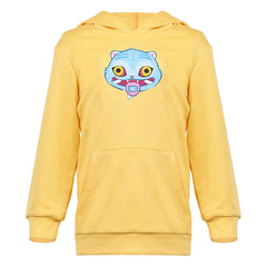 Kinder Mädchen Huntrix Zoey gelb Hoodie K-Pop: Demon Hunters Zoey Cosplay Outfits