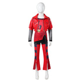 Kinder Mädchen Red Kostüm 2024 Descendants: The Rise of Red Cosplay Outfits