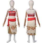 Kinder Mädchen Vaiana 2 (2024) Moana Kostüm Set